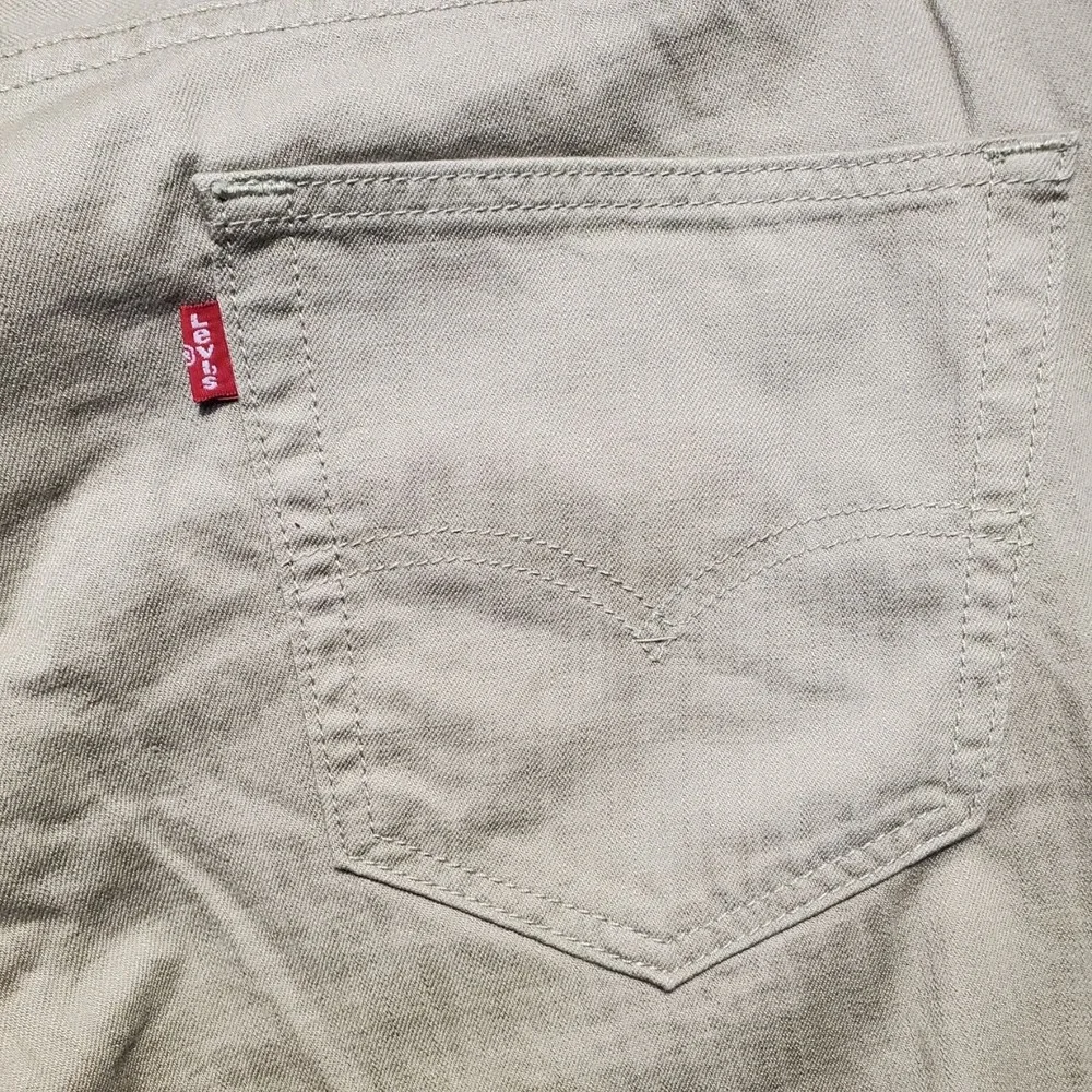 Levis 559 Relaxed Straight Jeans Mens 34x36 NWT Khaki Tan 100% Cotton Pants New